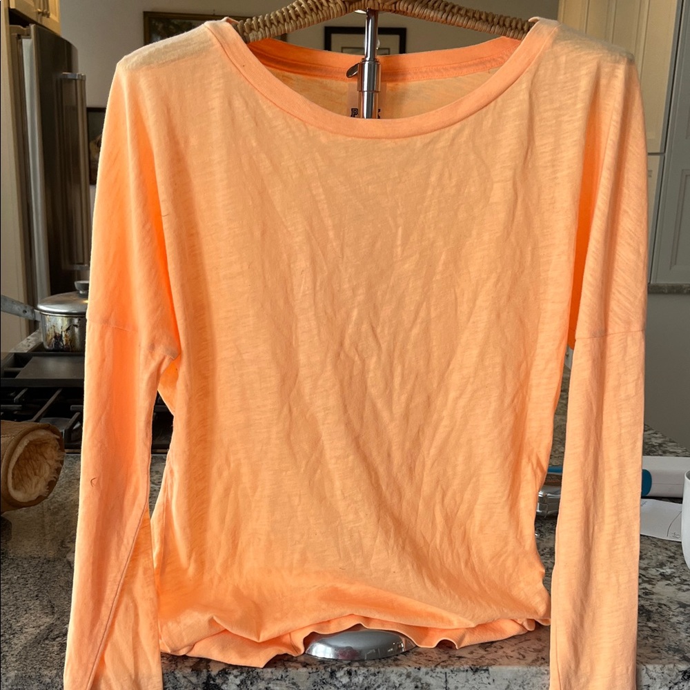 Victoria's Secret Peach Long Sleeve Top